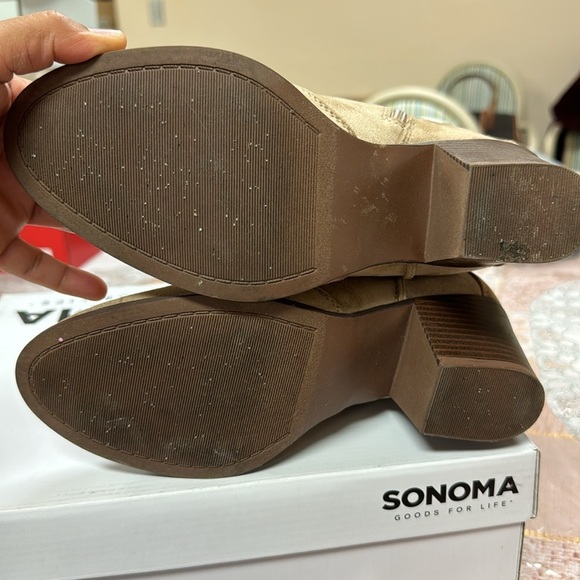 Sonoma Goods For Life Cabeza women's western ankle boots - Picture 6 of 7